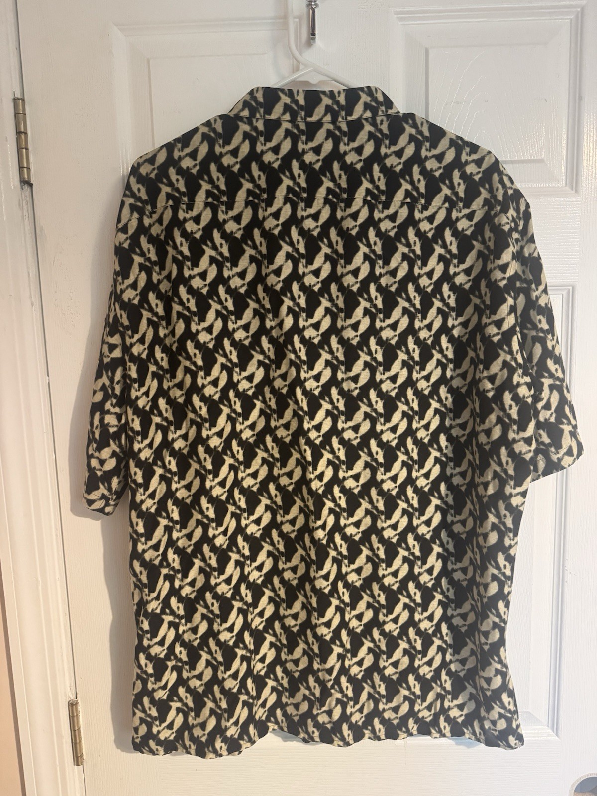 Camicia uomo Saint laurent manica corta fantasia 42