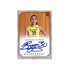 Breanna Stewart Seattle Storm Autographed Basketball Sigs Trading Card (CX Auth)