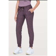 Lululemon Pants Women's 4 Plum Ready to Rulu Joggers Athleisure Gym Yoga Stretch
