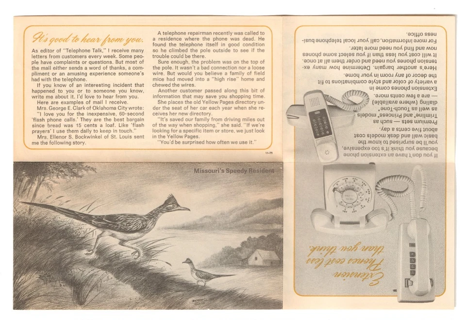1970s Southwestern Bell Rotary, Handset, Candlestick Exeter Advertising Brochure - Image 3 of 4