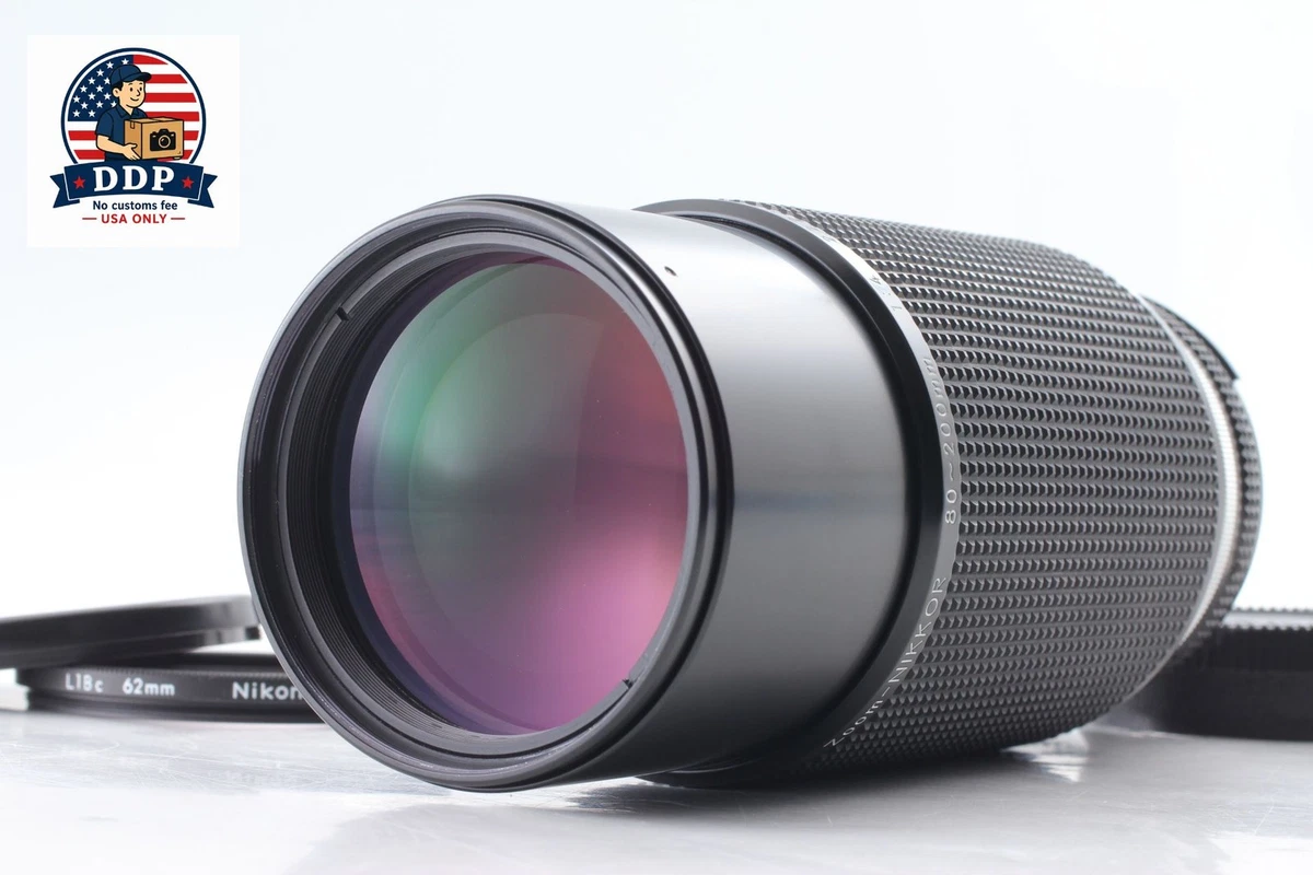 Nikon Ai-s 80−200mm F4 r80114 Nikon AI-S 80-200mm Focal Camera Lenses for sale - eBay