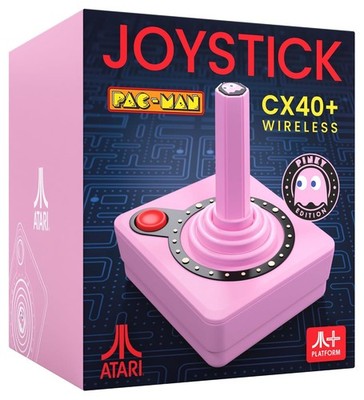 Pac-Man CX40+ Joystick Pink kabellos wireless