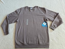 Columbia Men's Hart Mountain II Crewneck City Grey Sweatshirt Gray Size XL