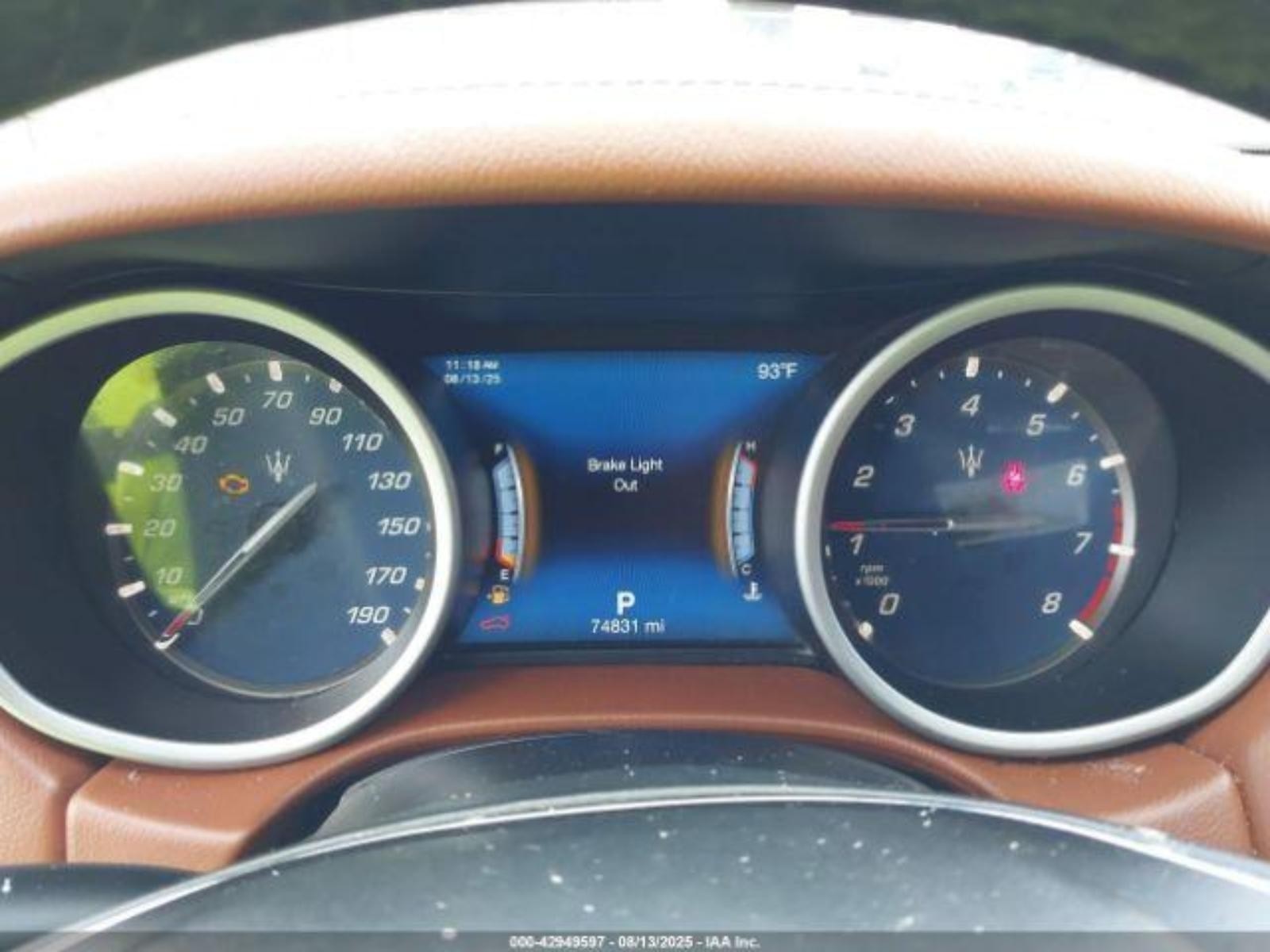 RAN! 74K Mile 17-24 MASERATI GHIBLI 3.0L Twin Trubo RWD V6 DOHC Engine Motor Lon