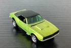 Vintage Hot Wheels Redline 1967 Antifreeze Custom Camaro Hong Kong
