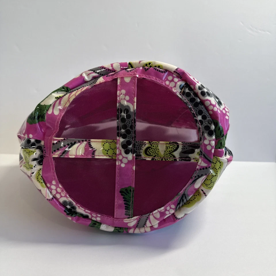 Vera Bradley Priscilla розовый душ Caddy сумка общежития путешествий пляж винил - Изображение 3 из 4