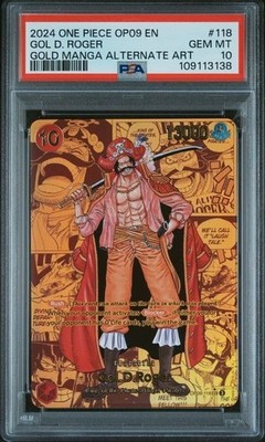 Gol.D.Roger Manga OP09-118 Emperors in the New World Foil English