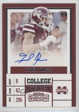 2017 Panini Contenders Draft Picks College Ticket Fred Ross #162 Auto 1o3