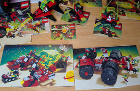 COMPLETE SERIES LEGO Space M-Tron lot w/manuals and a built 6862! NOSTALGIC SETS