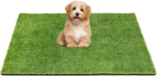 36" X 24" Fake Grass Mat for Dogs, Premium Washable Artificial Turf Grass Rug fo