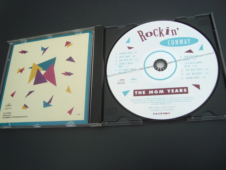 Conway Twitty CD-ALBUM: Rockin' Conway - The MGM Years - Rock & Roll - Bild 2 von 3