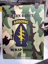 The GREEN BERET Airborne Scrap Book Rare!!