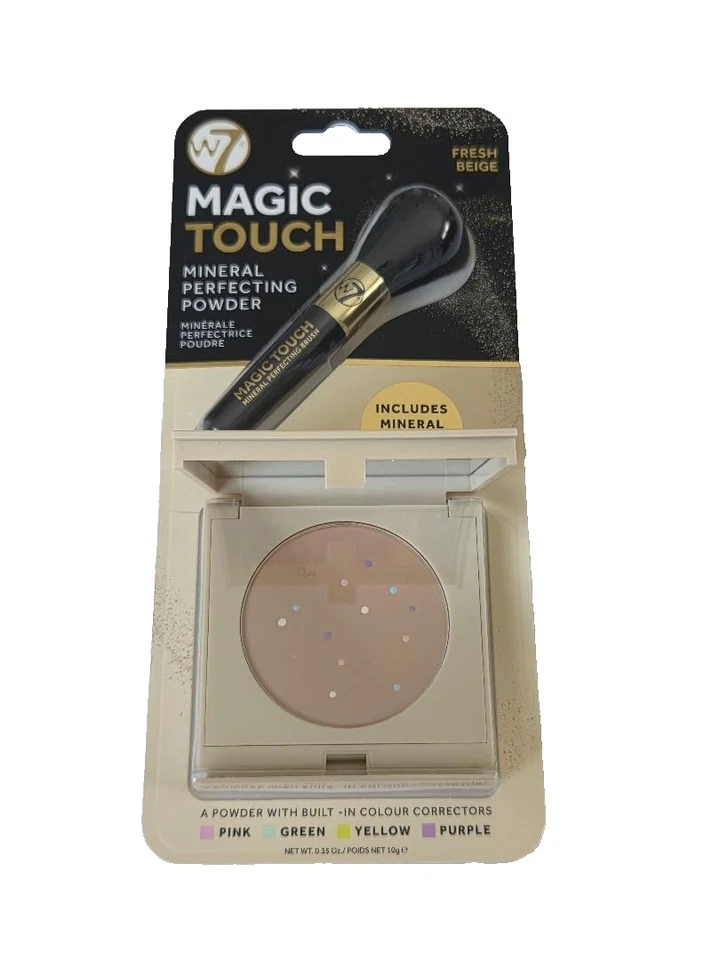 W7 Magic Touch Mineral Powder Kit & Brush
