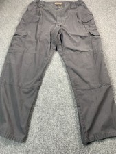 5.11 Tactical Pants Mens 34 Straight Leg Twill Cargo Pockets Blue