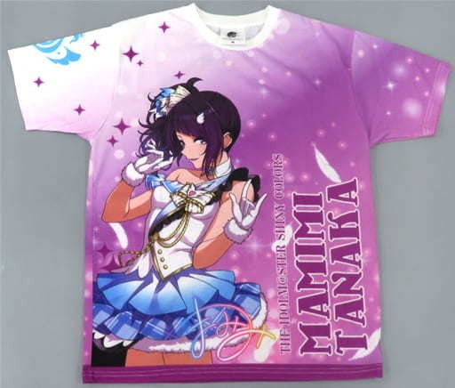 THE IDOLM@STER Shiny Colors Mamimi Tanaka 2ndLIVE T-Shirt Purple XL Japan