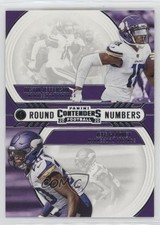 2020 Panini Contenders Round Numbers Justin Jefferson Jeff Gladney #RN-JG 08uw