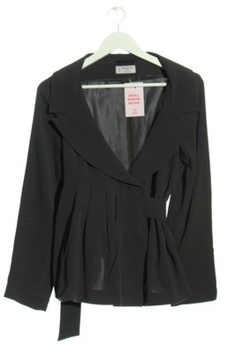 ALBERTO BIANI Wickel-Bluse Damen Bluse Gr. DE 34 schwarz Casual-Look