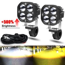 LED Spotlights Led FogLamp for Motorcycle Truck Car SUV ATV 30000LM 24V 12V 200W