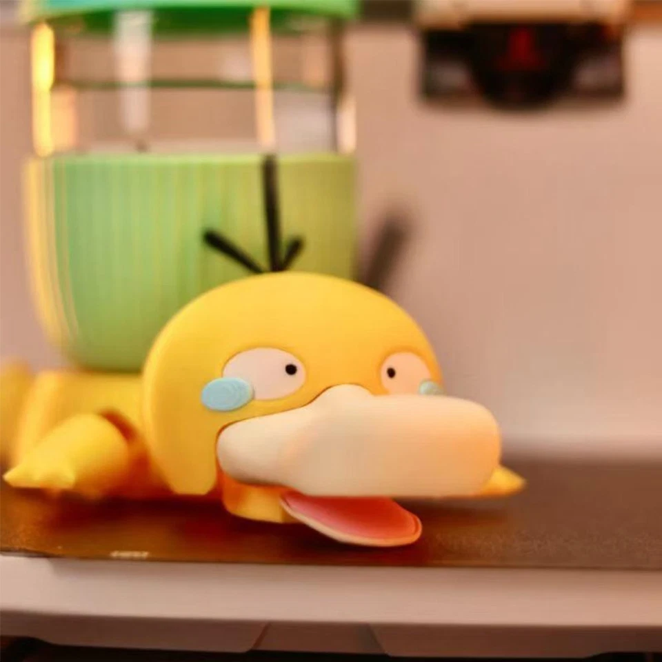 1PCS Pokémon Psyduck Coaster Decoration Creativity Statue Children Birthday Gift - Image 2 of 4