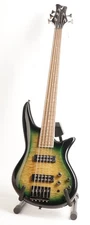 Jackson JS Series Spectra Bass JS3QV 5-String Electric Guitar (Alien Burst)