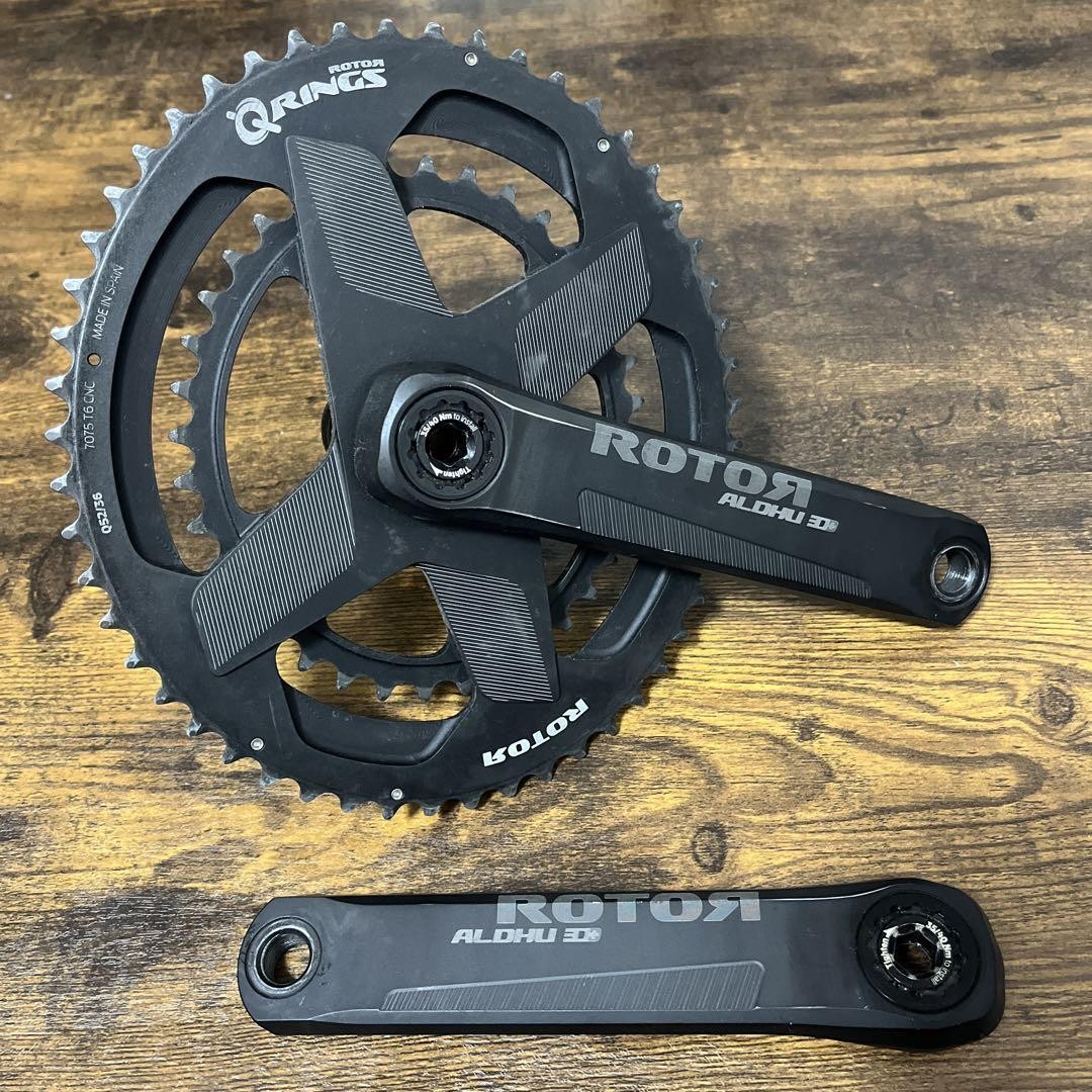 ROTOR ALDHU 3D クランクQ-Rings 170mm 楕円52-36 Rotor Aldhu 3D C @ Q-Rings 170Mm Oval 52-36 | eBay