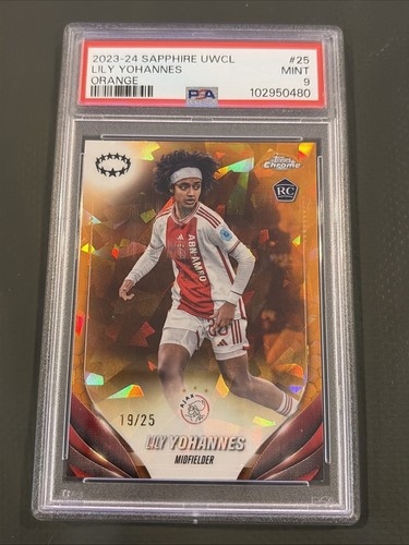 Lily Yohannes [Inferno] #25 2023 Topps Chrome UWCL card