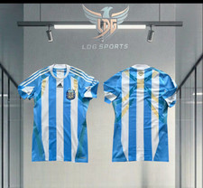 Argentina 2010 Match Worn TechFit Player Issue Short Sleeve