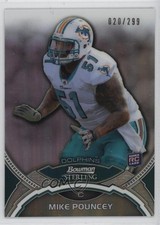 2011 Bowman Sterling Refractor /299 Mike Pouncey #35 6e0
