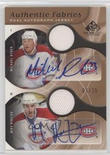 2005-06 SP Game Used Edition 5/25 Mike Ribeiro Michael Ryder #AAF2-RR Auto 0uj7