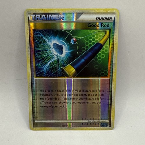 Good Rod - 76/95 - Reverse Holo - HGSS - Unleashed - Pokémon HP Tcg Karte