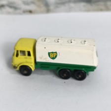 Vintage Matchbox No 25 BP Petrol Tanker Lesney England Diecast Toy Truck ie