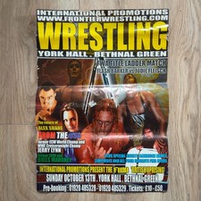 Original FWA British Wrestling Poster York Hall WWE WWF