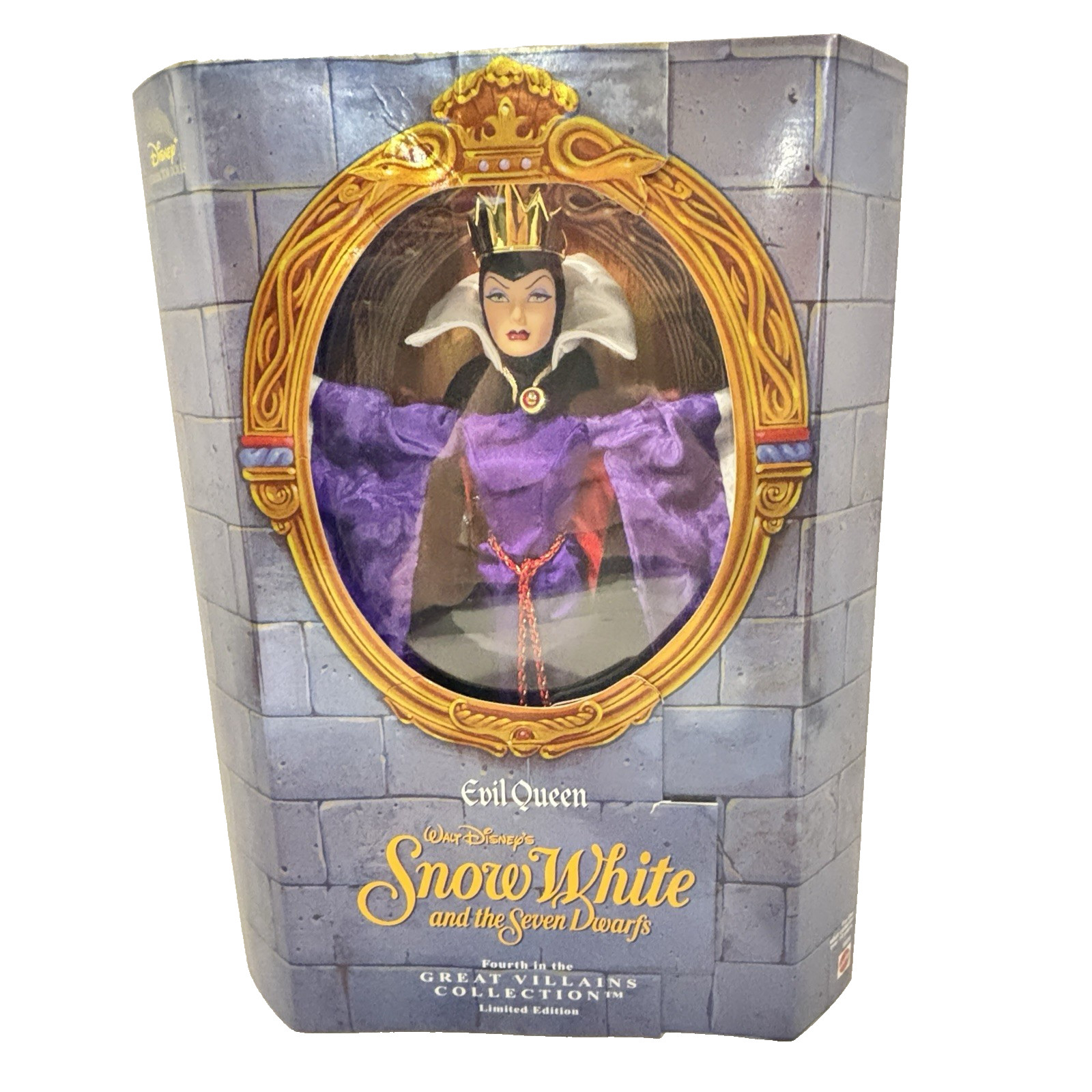 Vintage Mattel Disney Great Villains Evil Queen From Snow Wh
