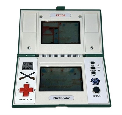 NINTENDO GAME & WATCH ZL-65 Zelda - Japan Vintage Retro game AND
