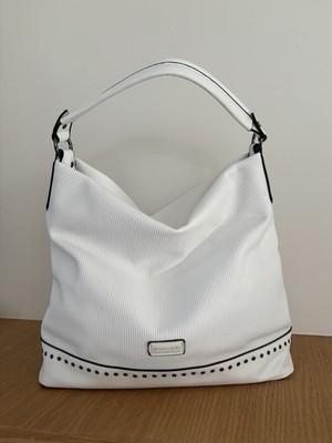 Pierre Cardin Damen Schultertasche Weiß