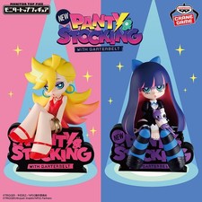New PANTY  STOCKING with GARTERBELT Monitor Top Figure Set of 2 BANPRESTO JAPAN