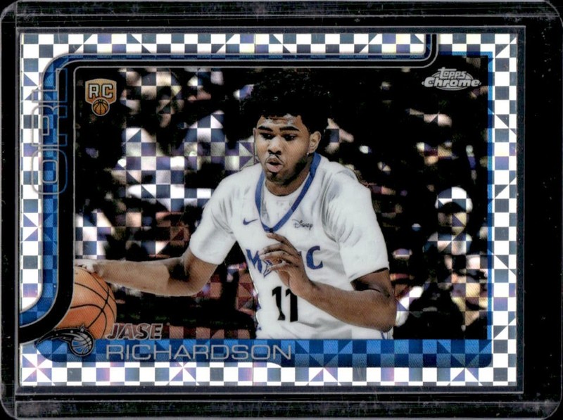 2025-26 Topps Chrome Jase Richardson RC X-Fractor Rookie #275 Magic