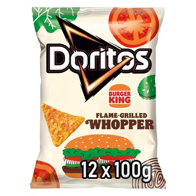 Burger King  Tortilla Chips mit Flame Grilled Whopper Geschmack  Herzhafter S...