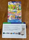 Singapore Ezlink Train Card - Singapore Pokemon Center 5th Anniversary - New