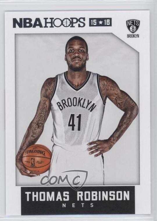 2015-16 Panini NBA Hoops Red Back Thomas Robinson #175 y0i