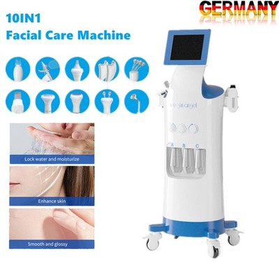 10in1 Wasser Hydra Aqua Dermabrasion Gesichtspflegegeräte Beauty Facial Machine