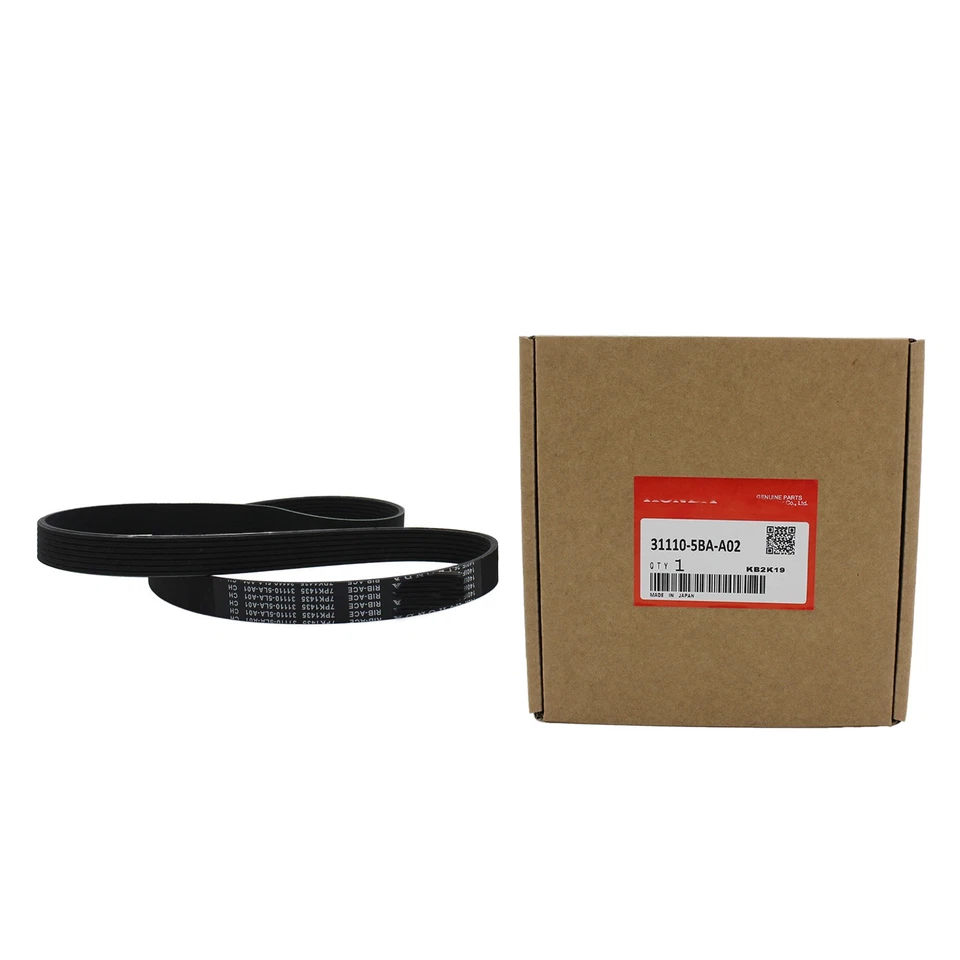 Serpentine Belt Drive OEM 31110-5BA-A02 for Honda Civic HR-V 2.0L 2016-2024 Foto 3 de 4
