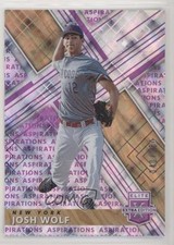 2019 Panini Elite Extra Edition Aspirations Purple 40/250 Josh Wolf #53 1j6