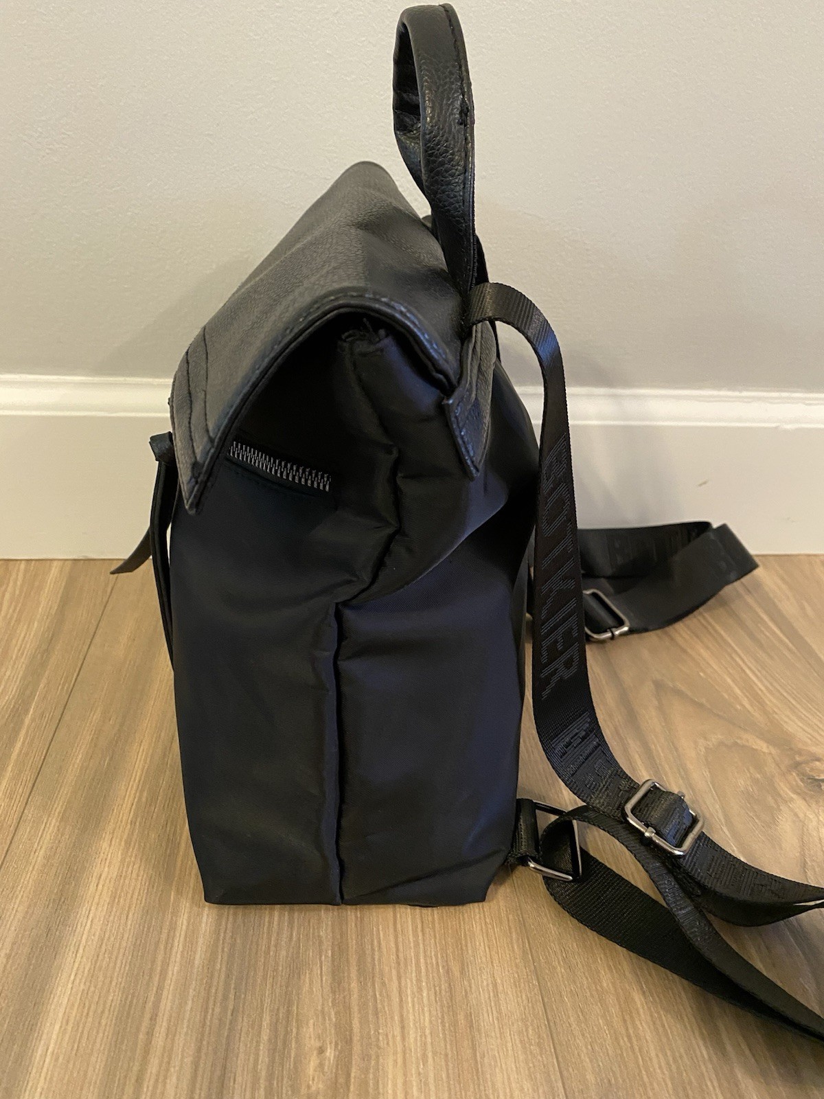 Botkier New York Trigger Small Backpack Black rea… - image 6