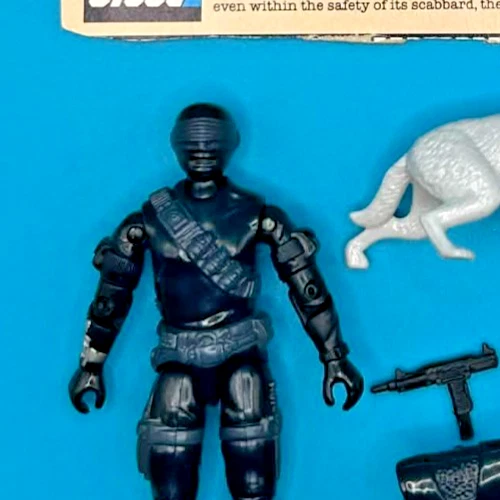 Snake Eyes & Timber V2 100% Completo G.I. Figura de acción Hasbro Joe 1985 vintage Foto 2 de 4