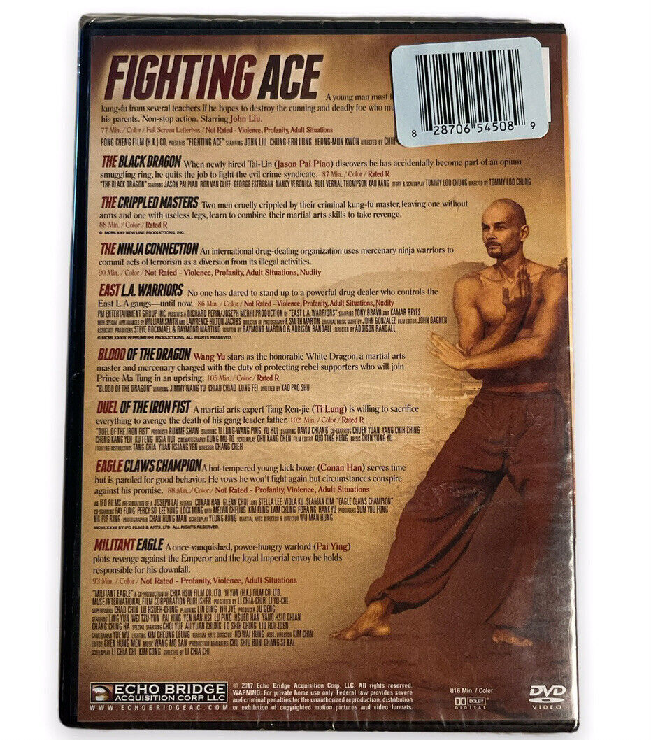 Fighting Ace W/ 8 Bonus Movies (DVD) John Liu, Kwan Young Moon NEW W/ Free Ship Fighting Ace W/ 8 Bonus Movies (DVD) John Liu, Kwan Young Moon NEW W/ Free Ship
