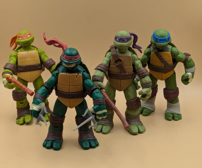 Teenage Mutant Ninja Turtle | Viacom | 2012 | Actionfigur | Konvolut | TNMT