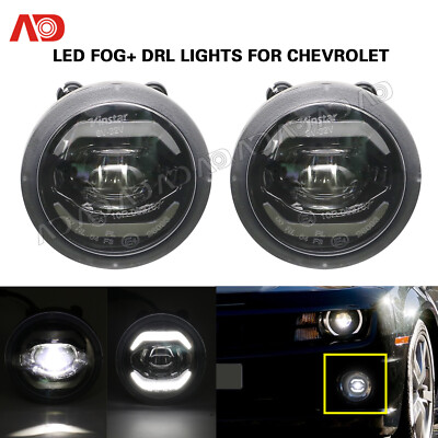 LED Halo DRLs Daytime Running Light/Driving Fog Lamp For 2010-2013 Chevy Camaro