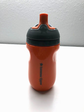 Tommee Tippee Sportee Bottle Handle Insulated Sippy Cup 9 oz Orange Gray Toddler