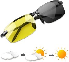 Nuevo Gafas De-Sol Polarizadas Para Hombres Fotocrom ticas Lentes Para Conducir